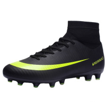 Men Sports High ankle Outdoor Football boots shoe Turf Soccer Shoes Soccer Cleats
